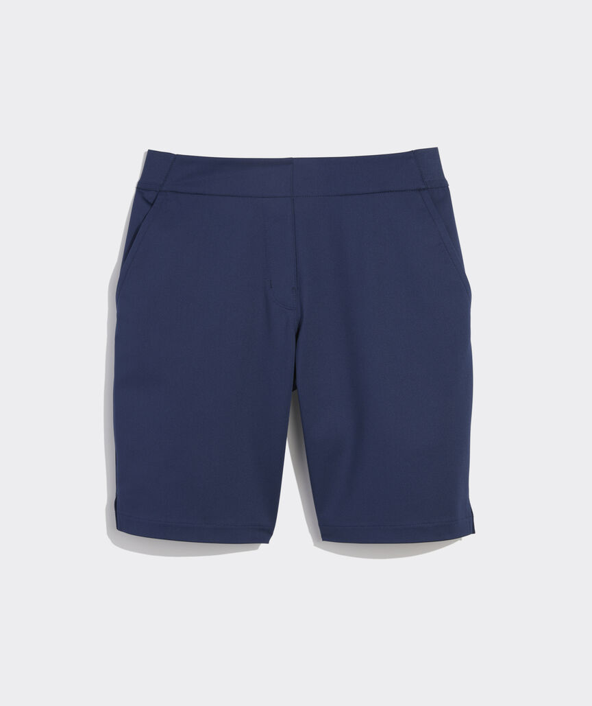 Slim Leg Pull-On Bermuda Golf Short