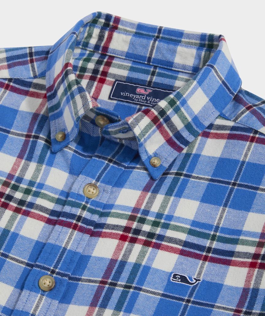 Vineyard Flannel Plaid Shirt