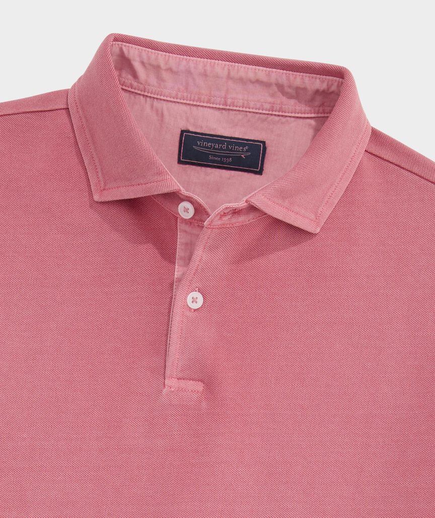 Lived-In Pique Polo