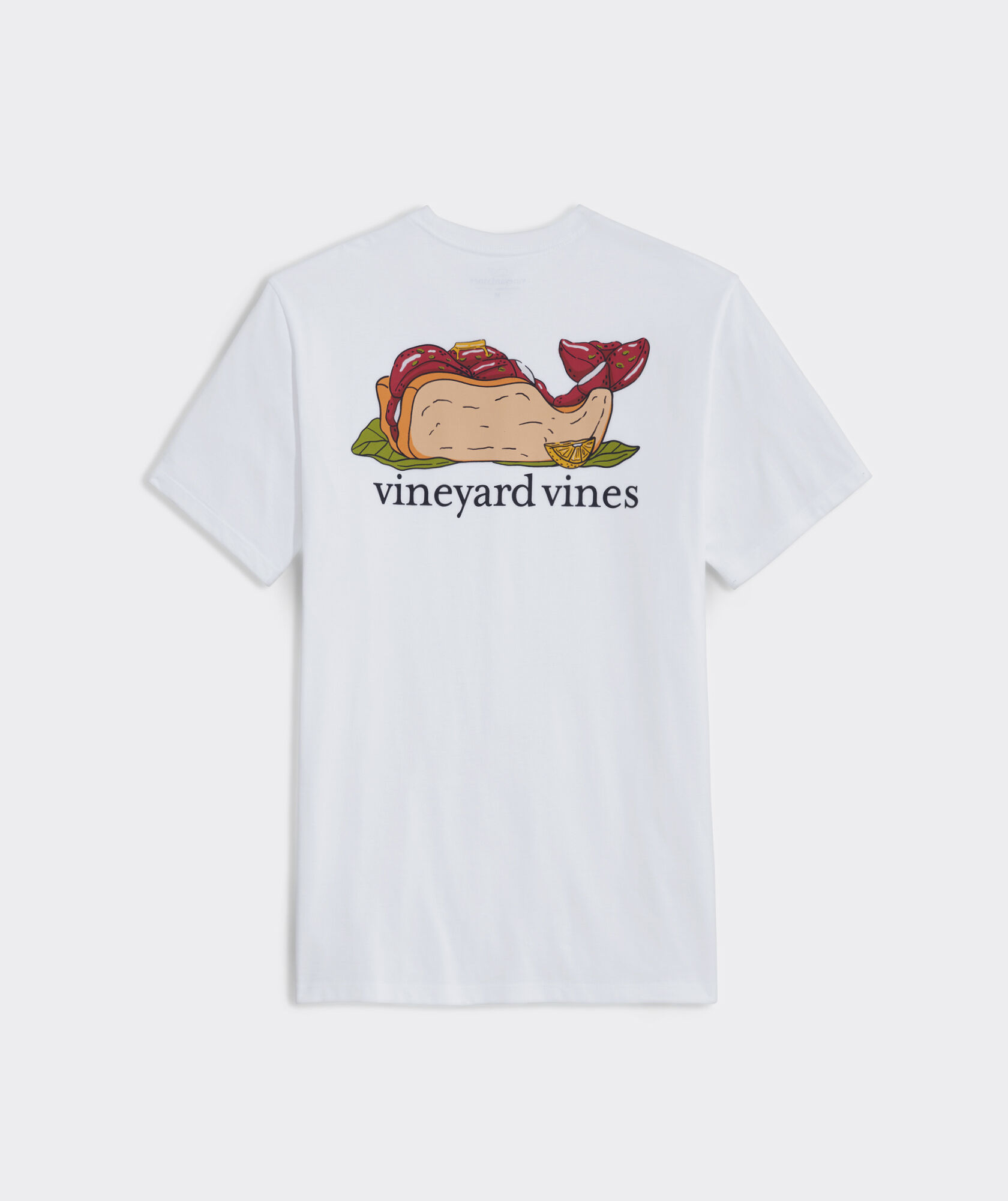 T-shirt à Manches Longues Vineyard Vines - Motif 'Football Burger Whale' - Taille XS - Occasion Bon état