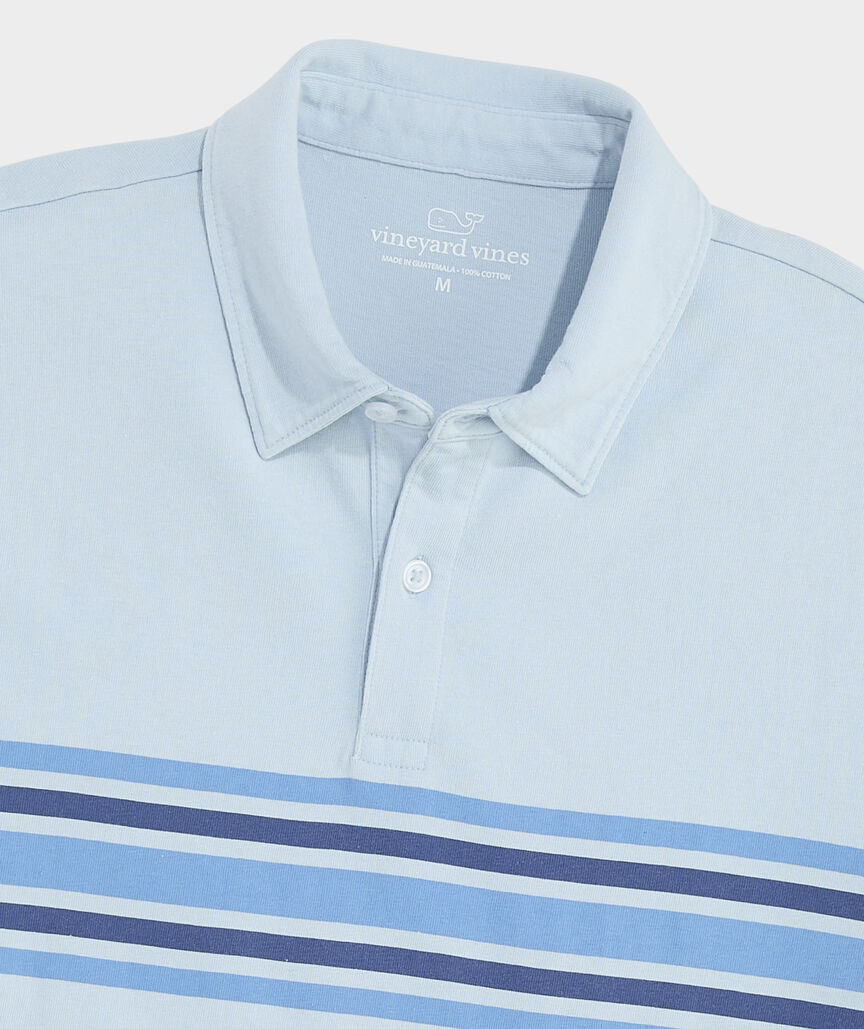 Chest Stripe Surf Polo