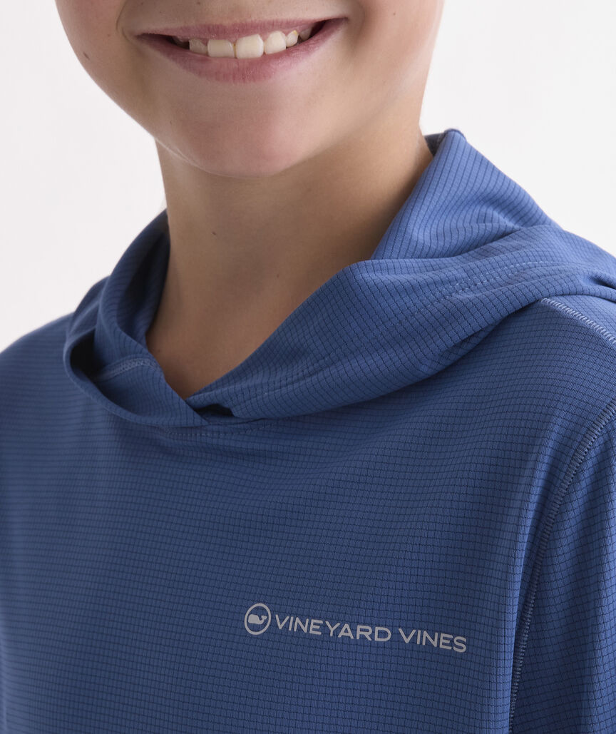 Boys' Sun Tech Hoodie Tee