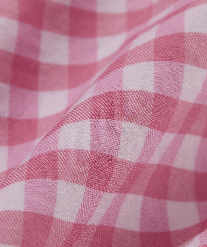 Performance Lemon Shark Gingham Featherweight Shirt