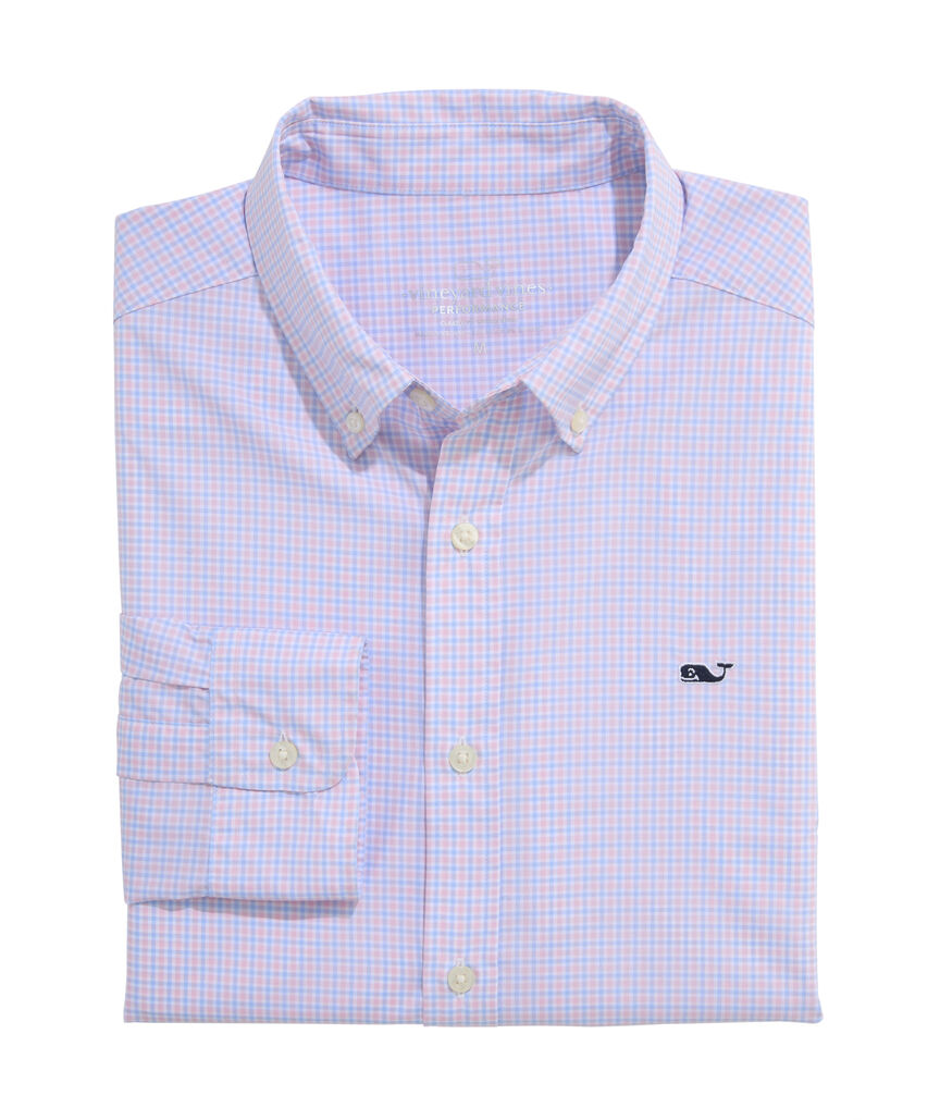 OUTLET Performance Nylon Tattersall Shirt