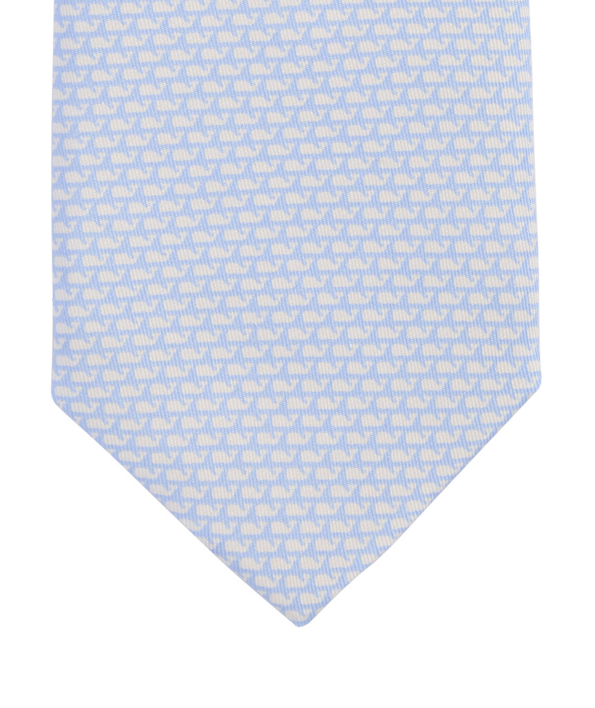 OUTLET Micro Whales Printed Tie