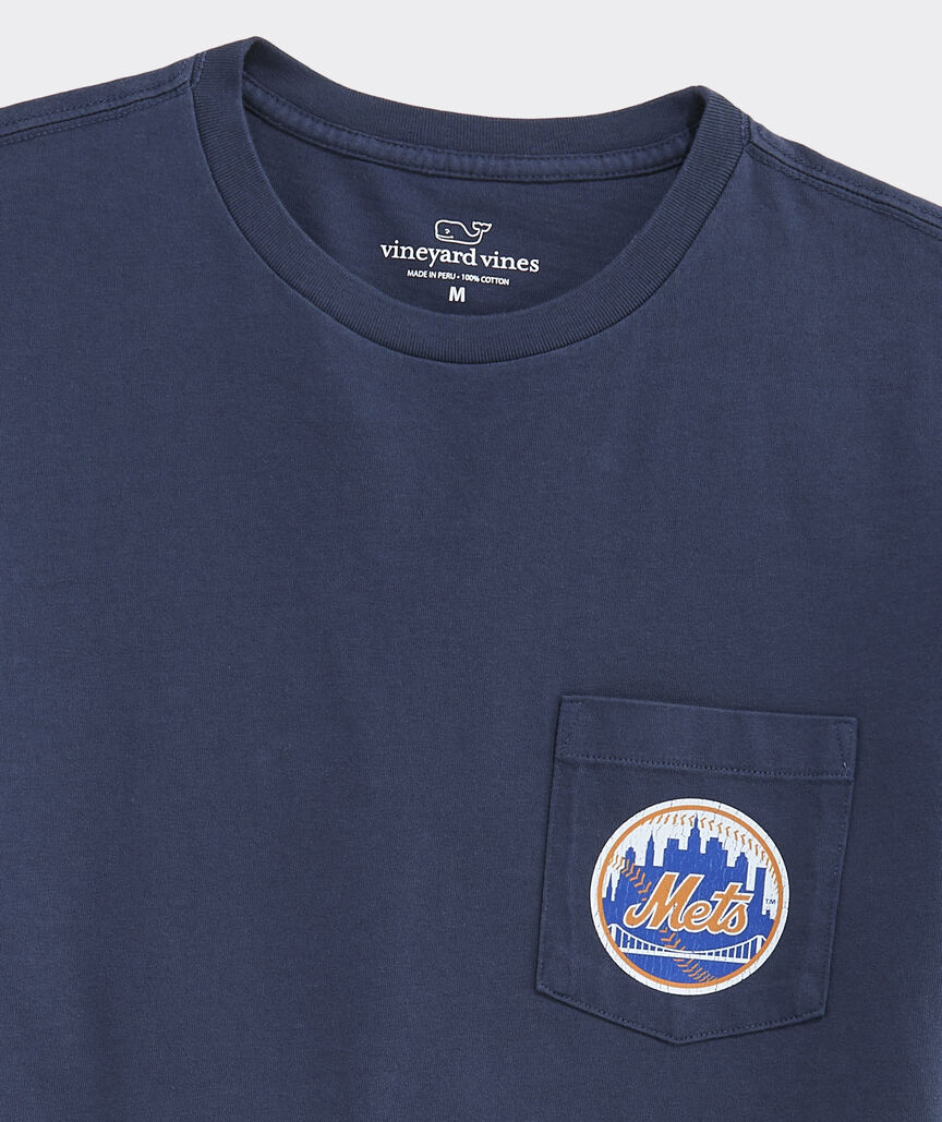 New York Mets Short-Sleeve Pocket Tee