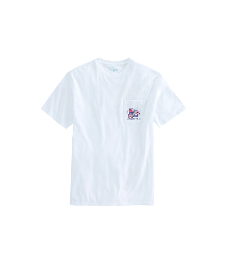 OUTLET Uncle Sam Whale Short-Sleeve Pocket Tee