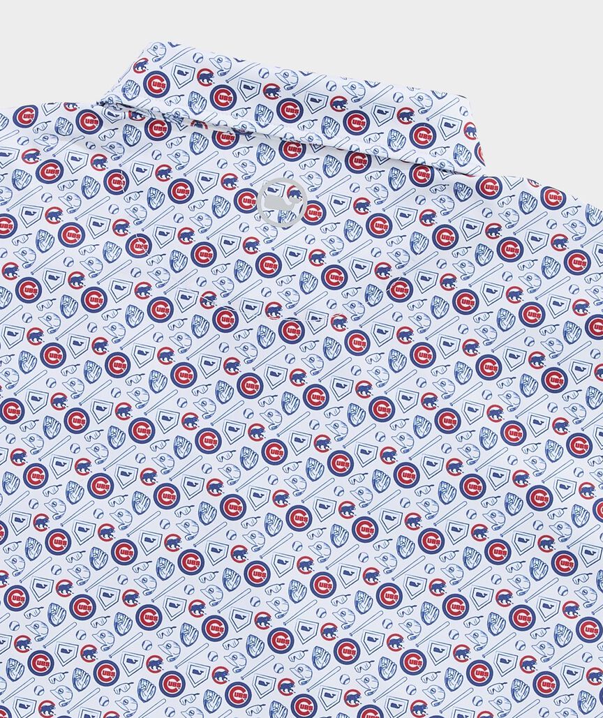 Chicago Cubs Performance Sankaty Polo