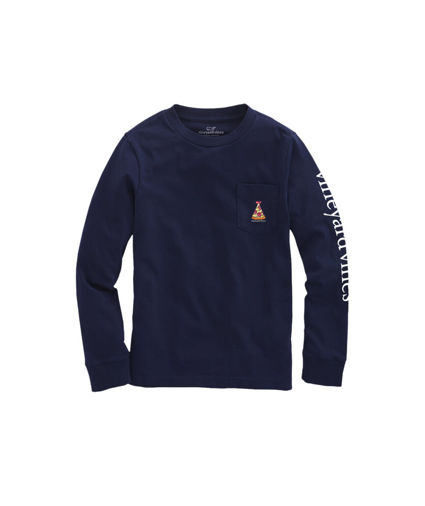 OUTLET Boys' Merry CRUSTmas Long-Sleeve Pocket Tee