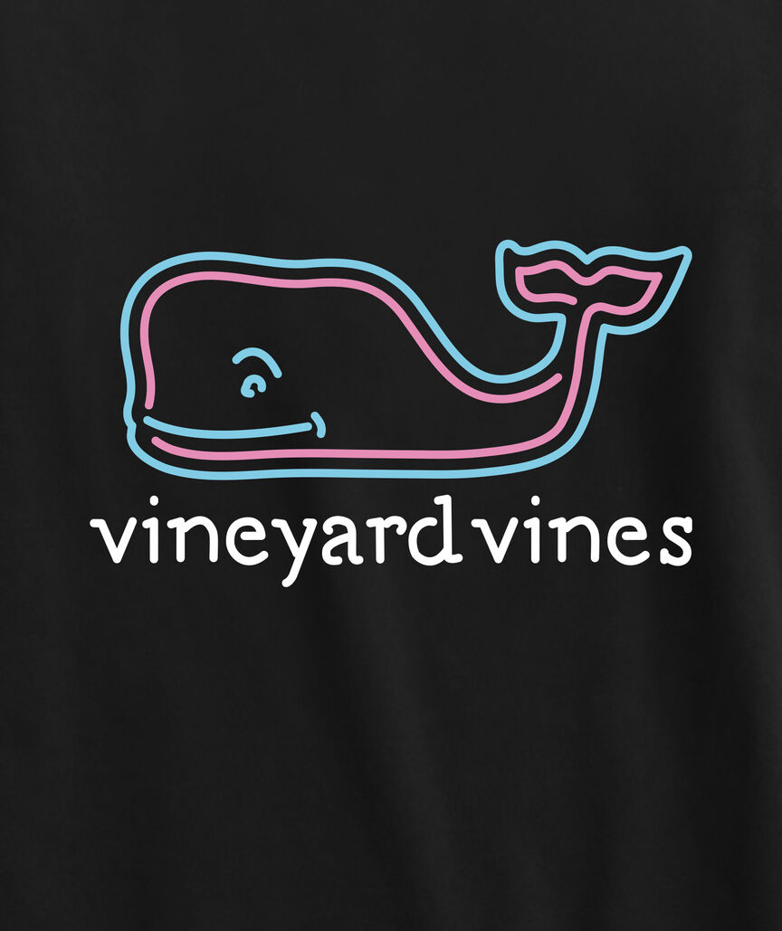 OUTLET Apres Ski Neon Whale Long-Sleeve Pocket Tee