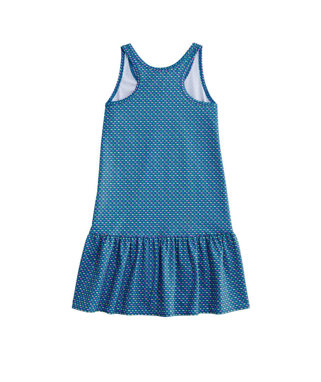 OUTLET Girls' Printed Performance Tank Dress