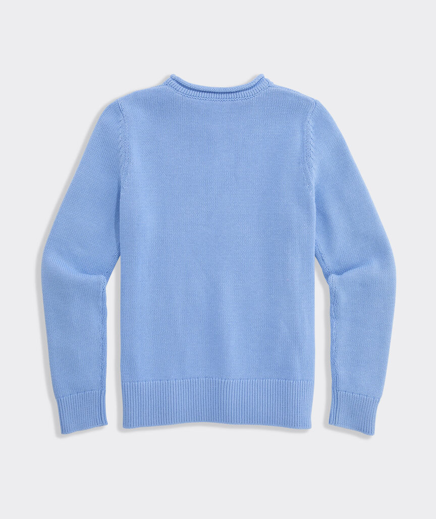 Girls' Katie Cotton Rollneck Sweater
