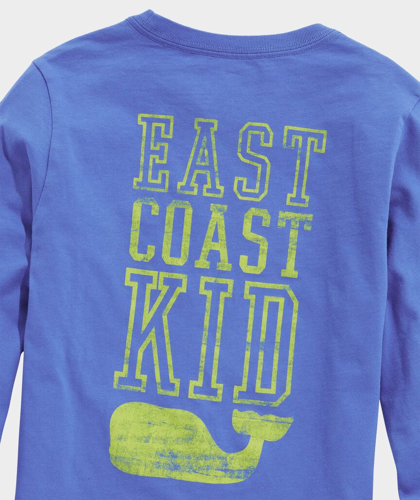 Boys' East Coast Kid Long-Sleeve Pocket Tee