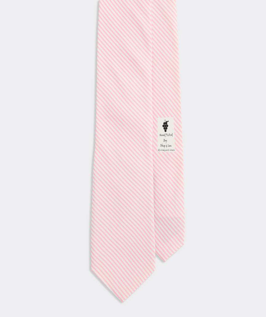 Vineyard Seersucker Silk Tie
