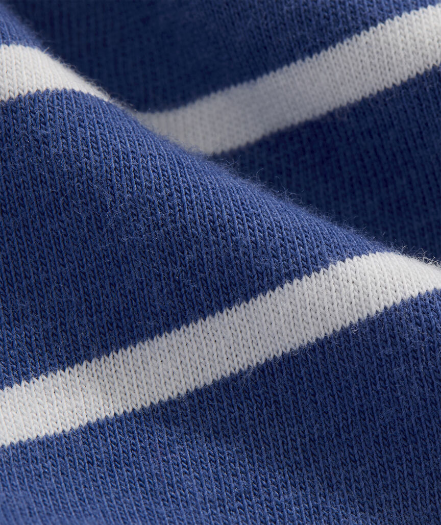 Boys' Striped Long-Sleeve Surf Polo