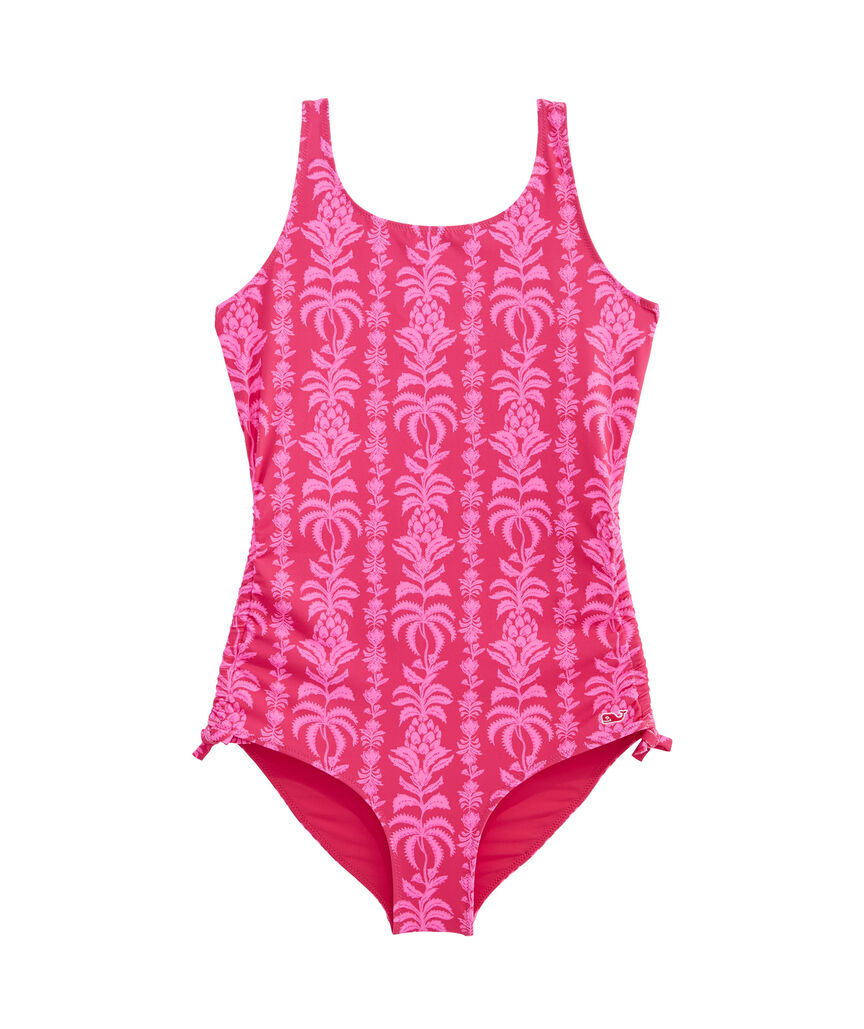 Girls' Ruched One-Piece