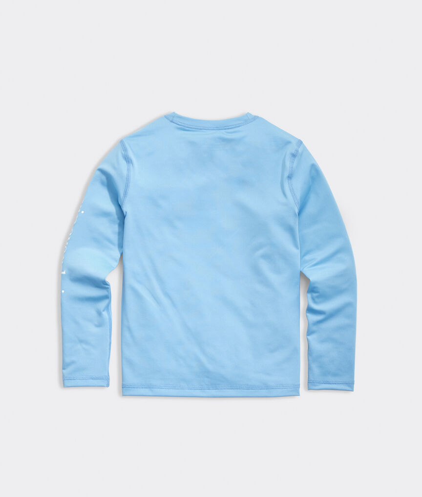 Boys' USA Whale Dot Rashguard Swim Shirt