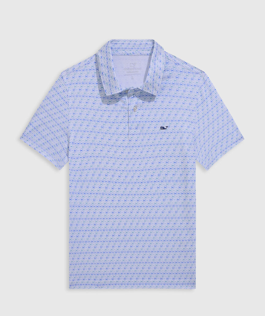 OUTLET Boys' Printed Performance Polo