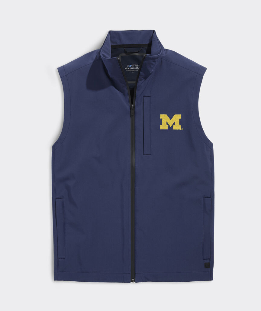 University of Michigan Performance Mariner Soft Shell Vest