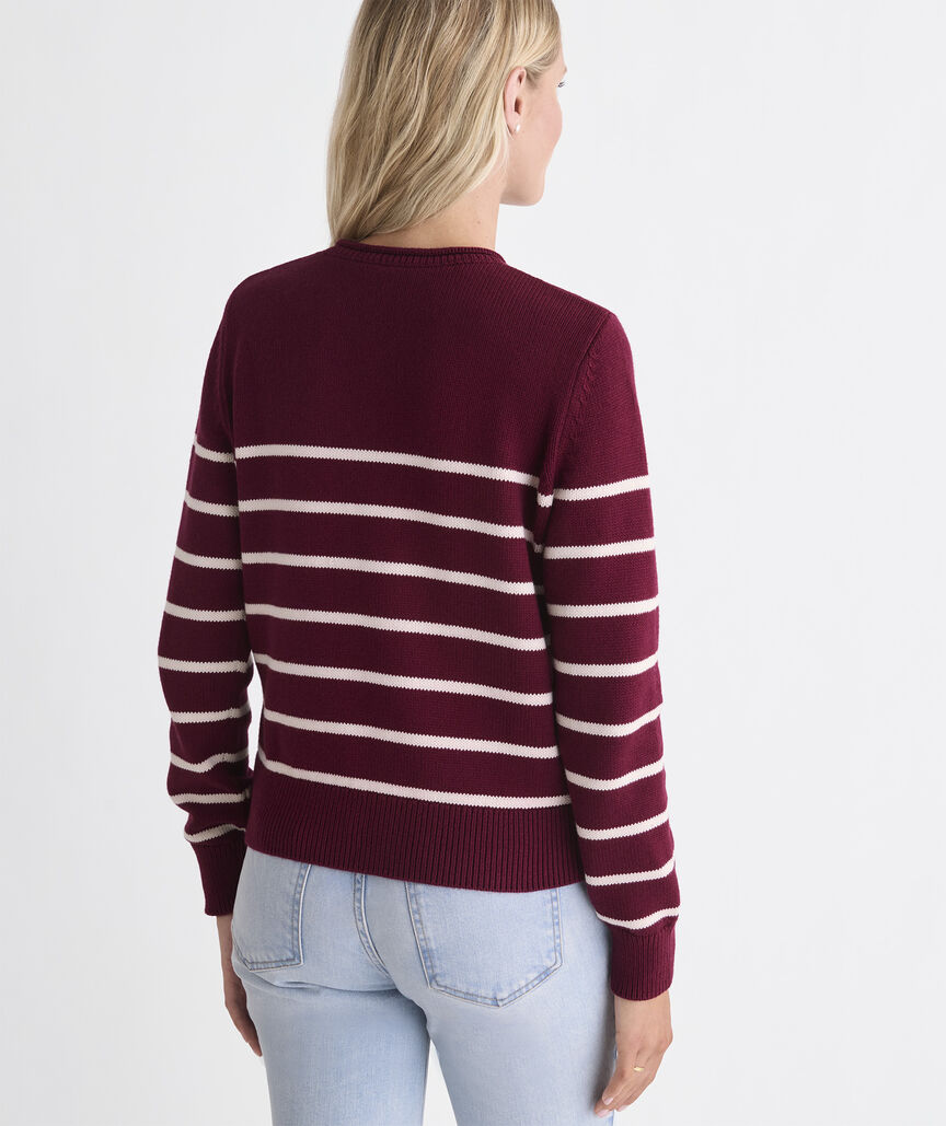 Head Of The Charles® Women's Stripe Rollneck Sweater
