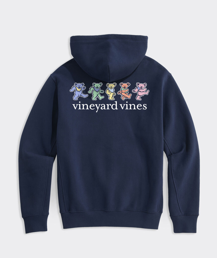 Grateful Dead x vineyard vines Dancing Bears Clean Fleece Hoodie