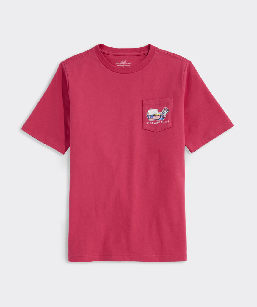 Boys' Lax Bro Whale Short-Sleeve Pocket Tee