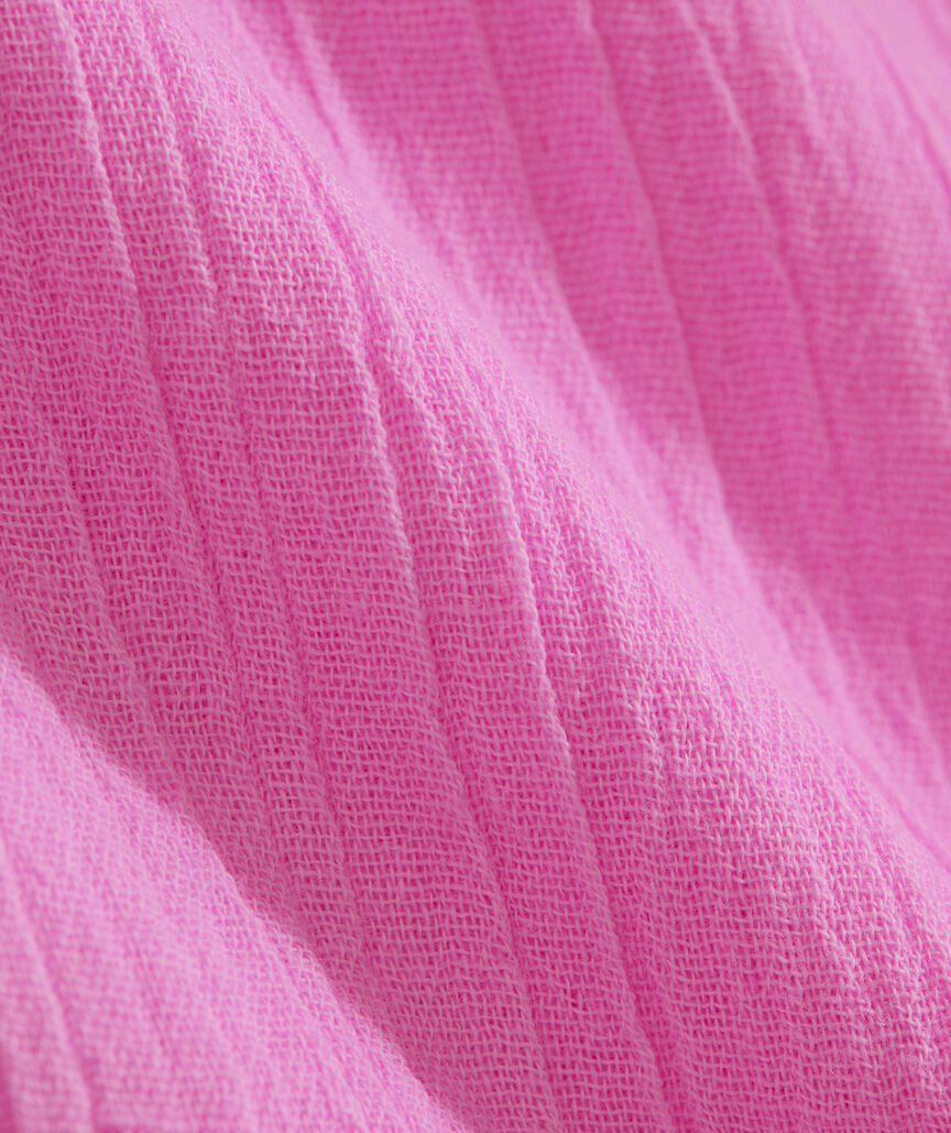 Birdie Gauze Button-Down
