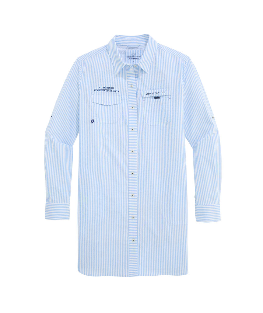 OUTLET Women's Charleston Harbor Shirt Cover-Up