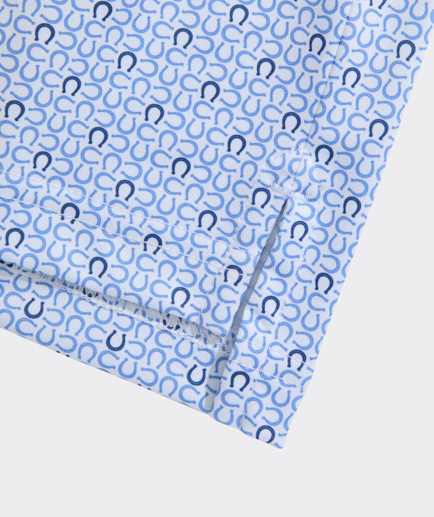 Kentucky Derby Performance Printed Sankaty Polo