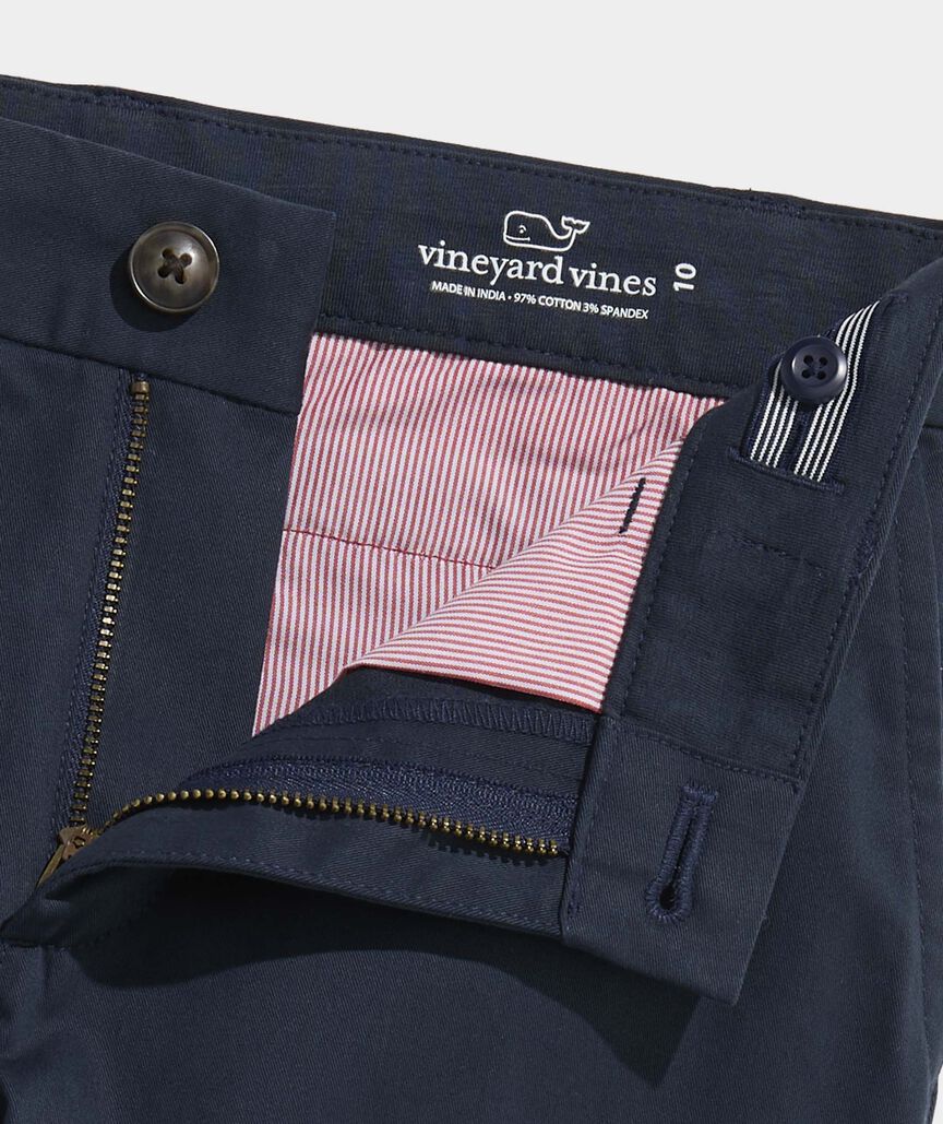 Boys' Holiday Embroidered Breaker Pants