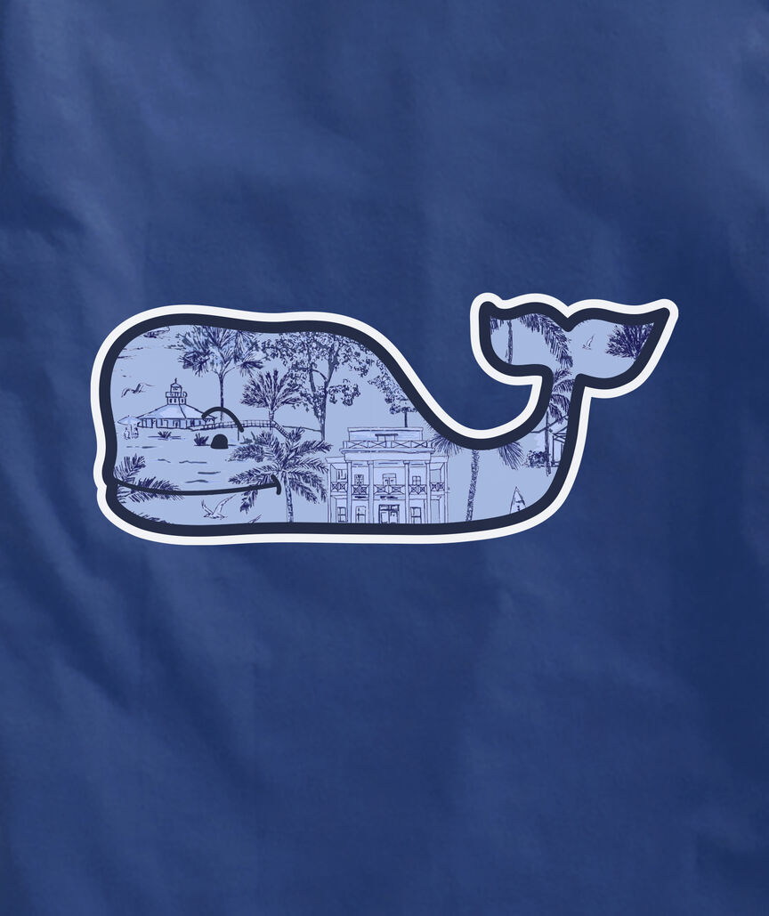 OUTLET Gasparilla Scene Whale Short-Sleeve Pocket Tee