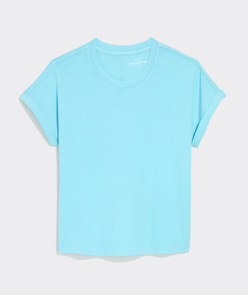 Slub Jersey Pullover Tee