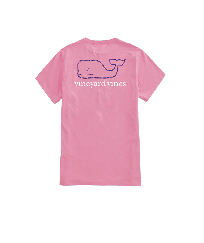 OUTLET Women's Two-Tone Vintage Whale Short-Sleeve Tee