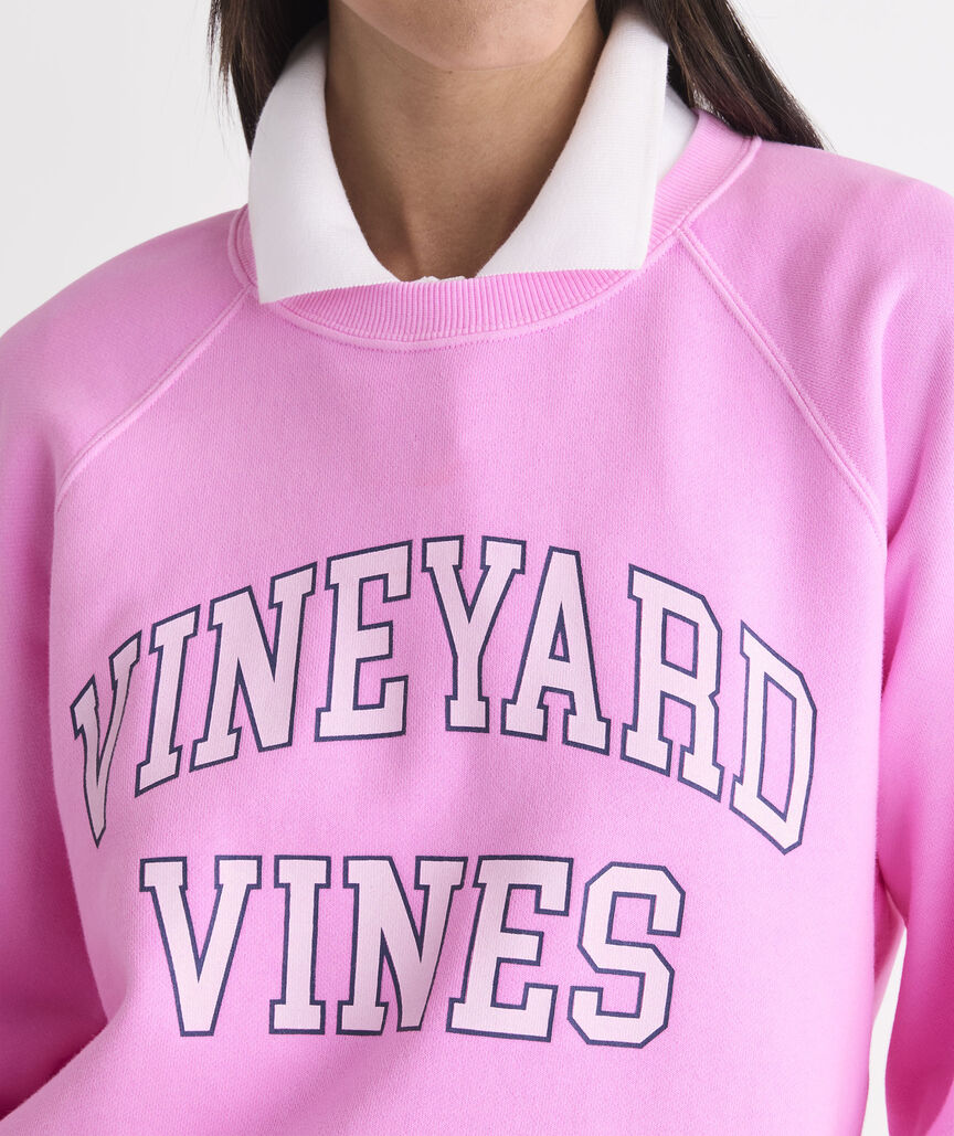 Surf Terry Collegiate Logo Sweatshirt