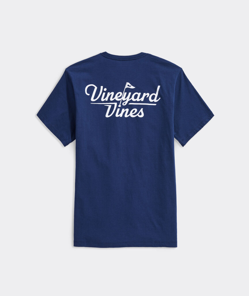 Vineyard Vines Golf Script Short-Sleeve Pocket T-Shirt