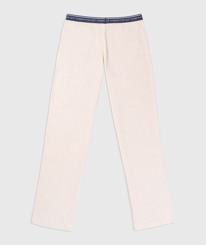 OUTLET Waffle-Knit Pajama Pants