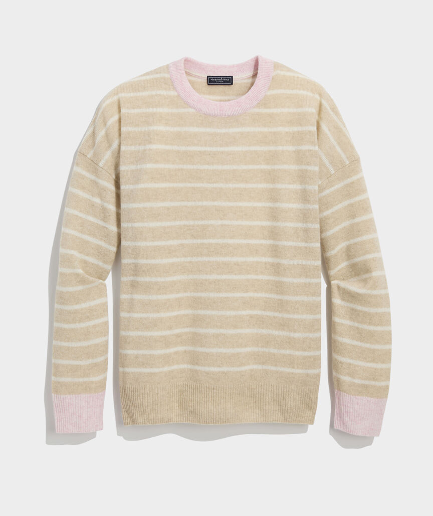 Seaspun Cashmere Stripe Crew