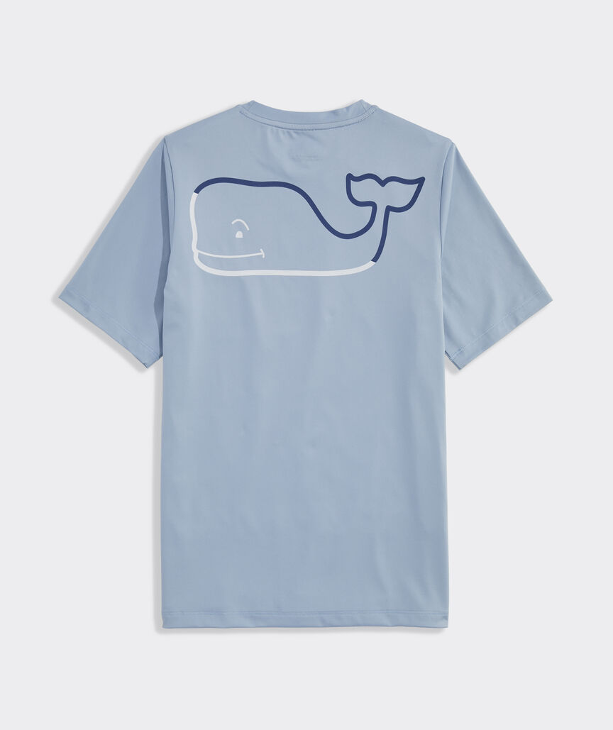 Boys' Burgee Whale Short-Sleeve Harbor Sun Tee