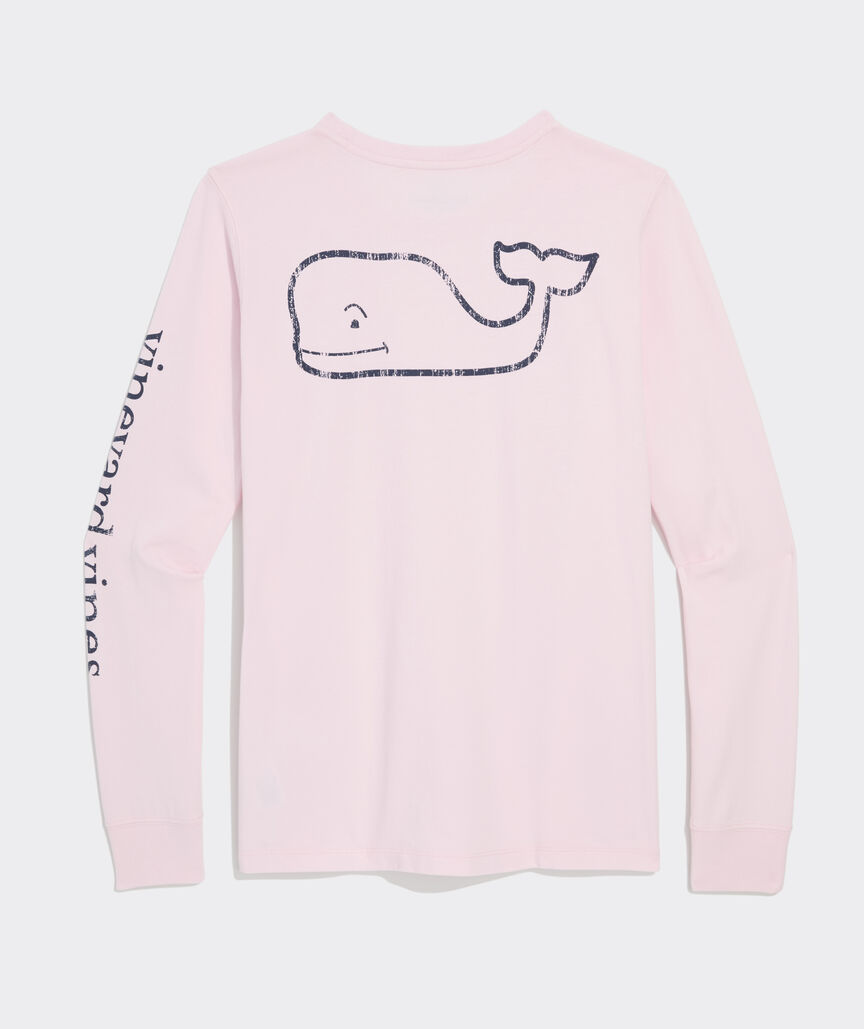 Women's Vintage Whale Long-Sleeve Tee