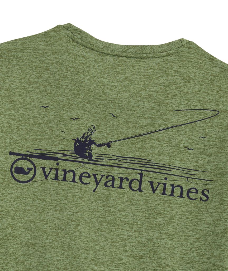 OUTLET Fly Fishing Scenic Long-Sleeve Performance Tee