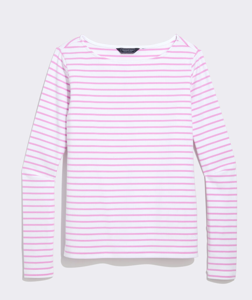 Deluxe Boatneck Tee
