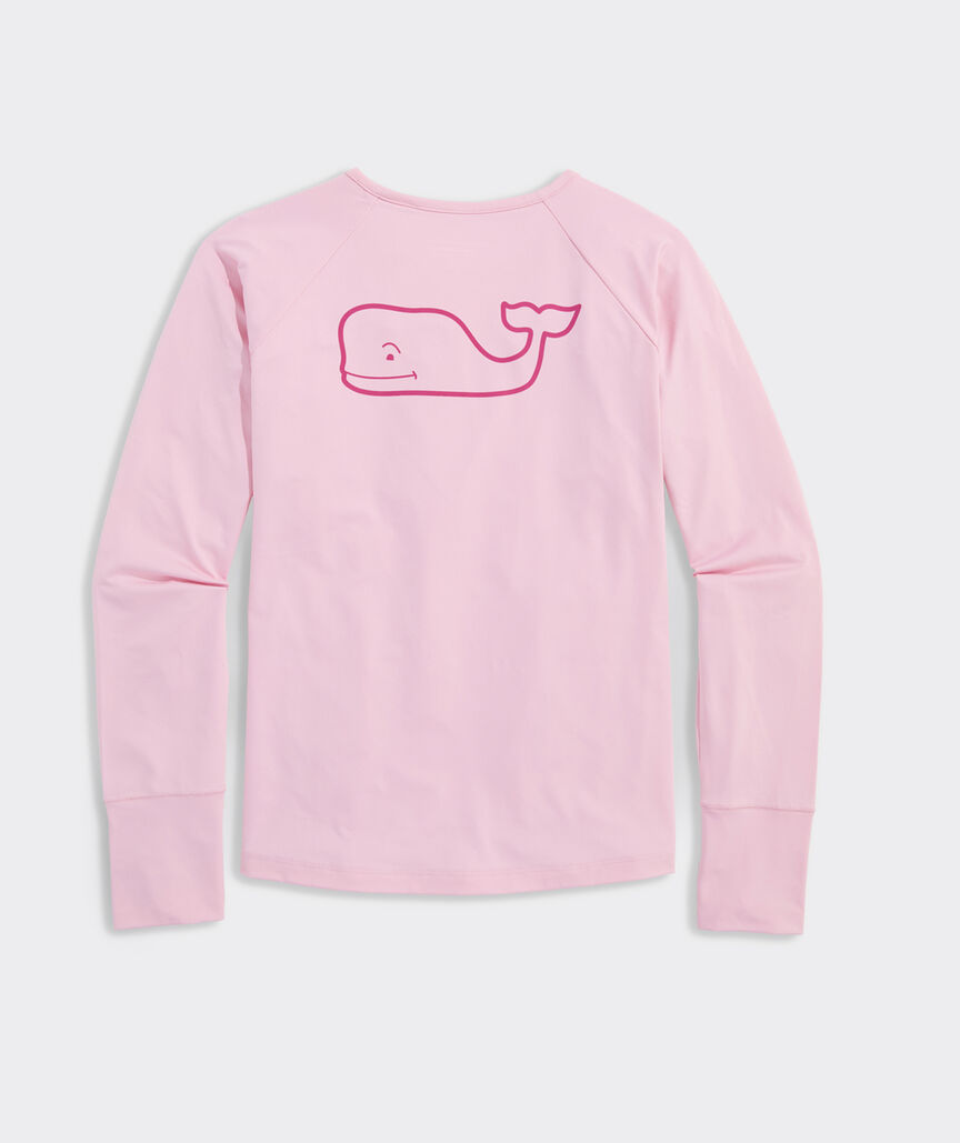 Girls' Whale Harbor Performance Long-Sleeve Tee