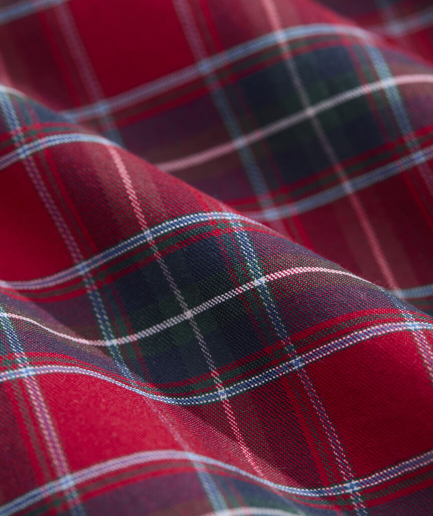 Boys' Performance Cotton Yuletide Tartan Shirt