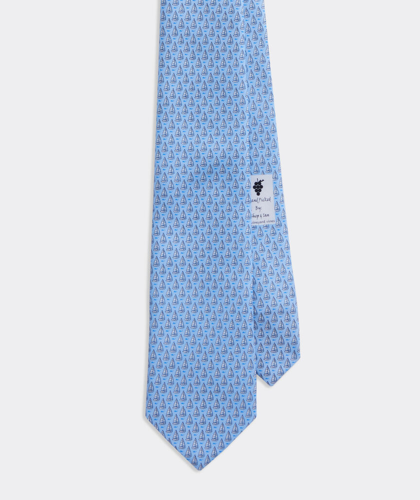 Smiling Whale Printed Tie