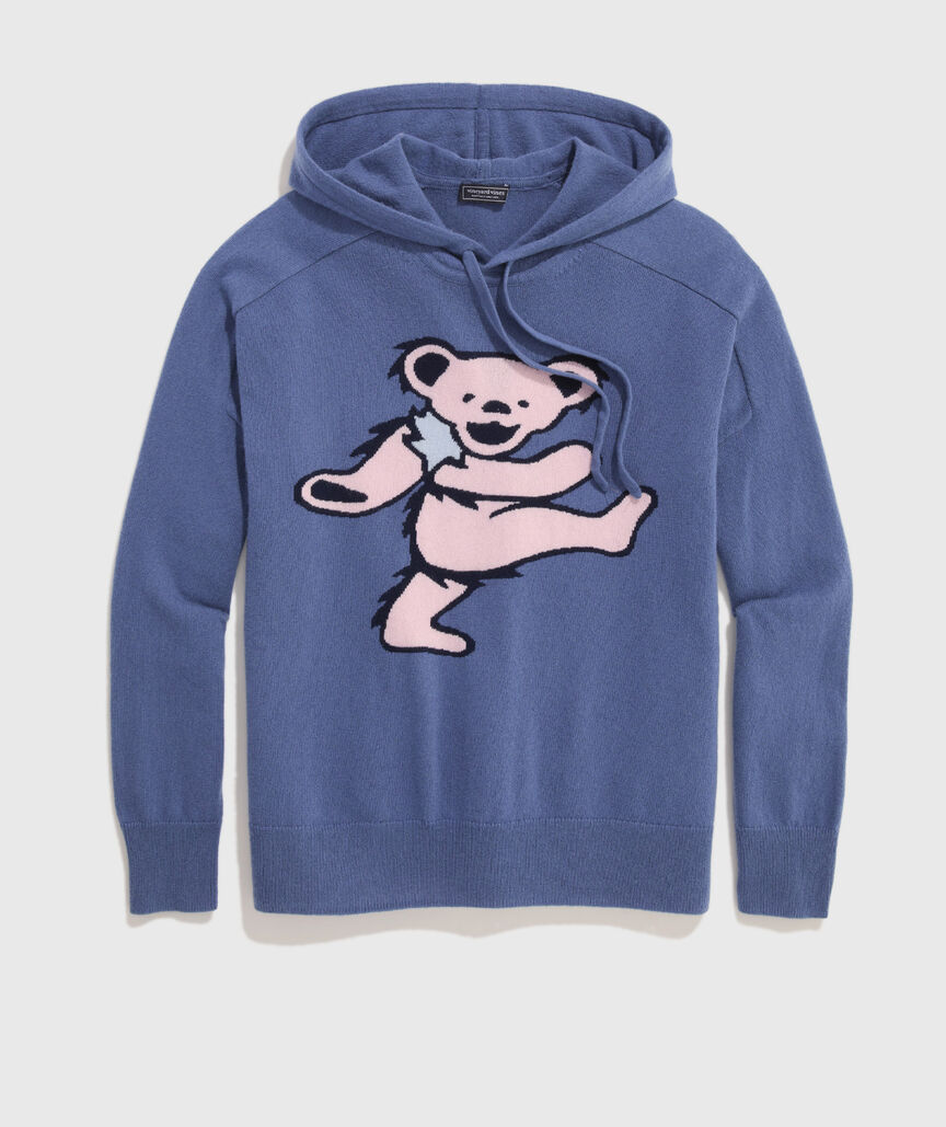 Women's Grateful Dead x vineyard vines Wool-Cashmere Hoodie Sweater