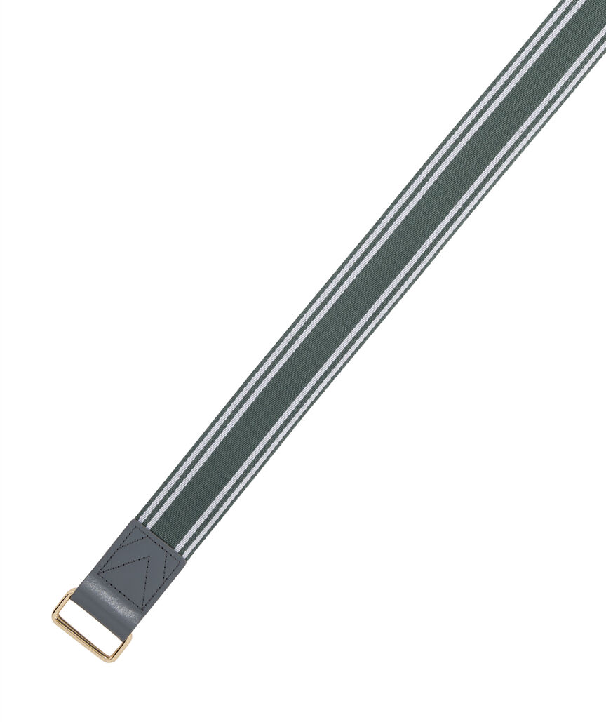 OUTLET Stripe D-Ring Belt