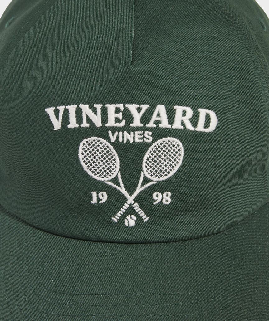 Tennis Rackets 5-Panel Hat