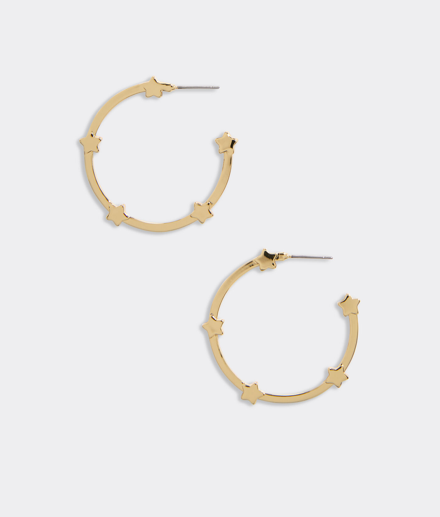 Shop Gold Star Hoop Earrings at vineyard vines