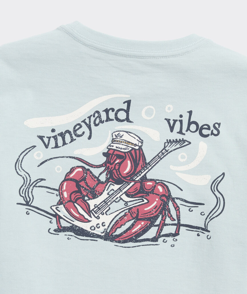 Boys' Yacht Rock Lobster Short-Sleeve Pocket Tee