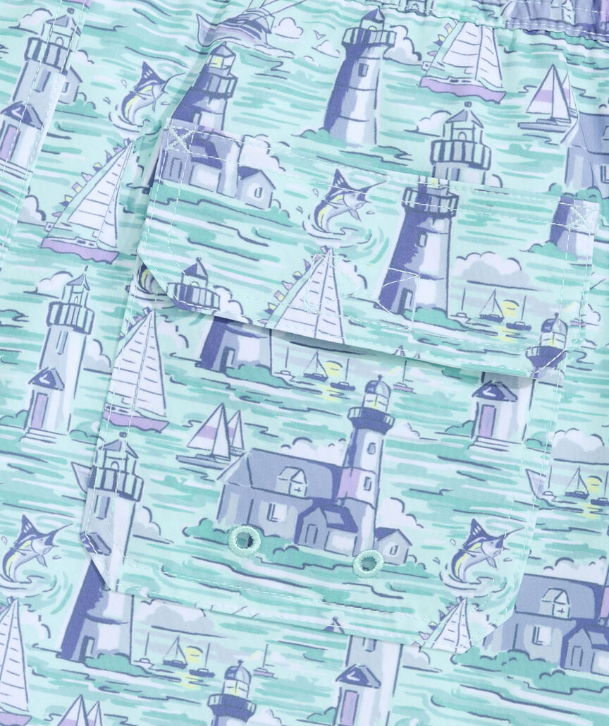 OUTLET Boys' Lighthouse Scene Chappy Trunk